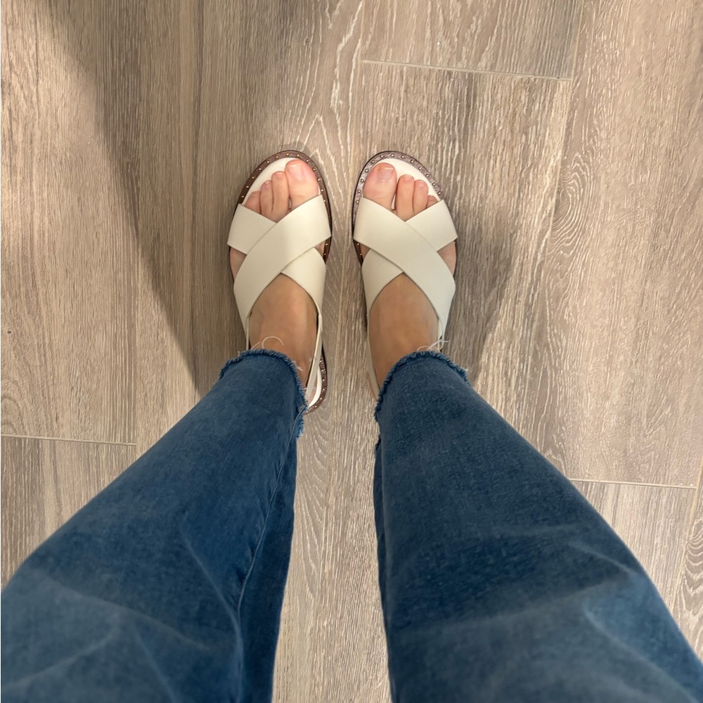 Women's White Sandals